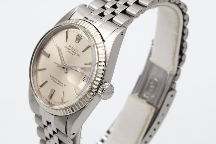 1967 Rolex DateJust 1601 with Silver Dial