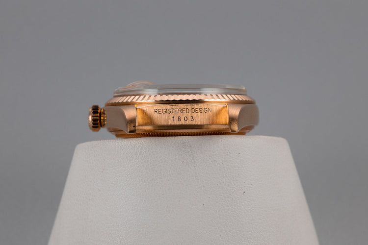 1972 Rolex 18K Rose Gold Day-Date 1803 with Spanish Day Wheel