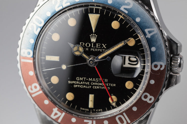 1965 Rolex GMT-Master 1675 Gilt Dial