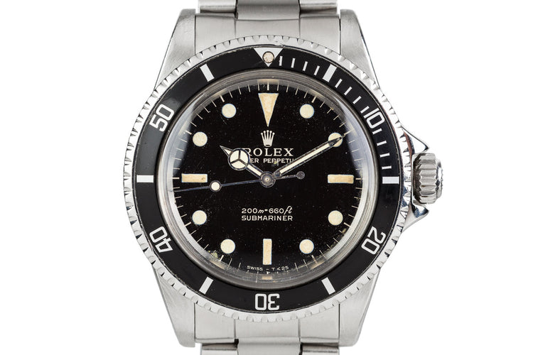 1965 Rolex Submariner 5513 Gilt Dial