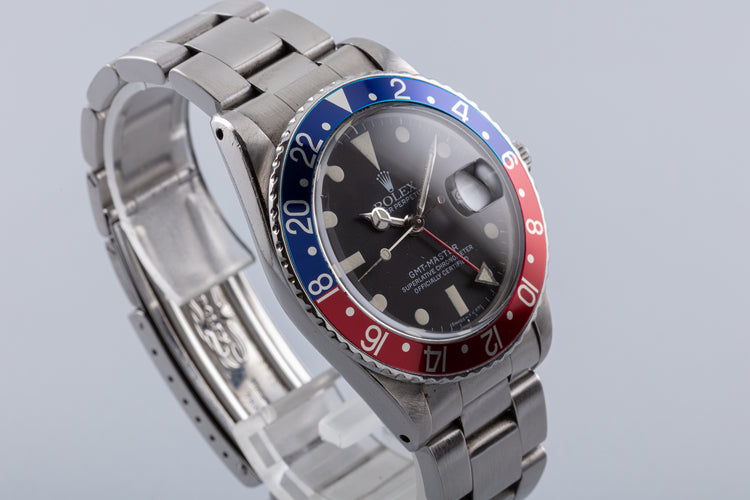 1983 Vintage Rolex GMT-Master 16750 "Pepsi" Dial