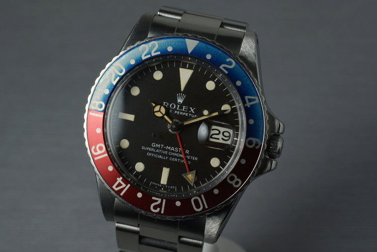 1968 Rolex GMT 1675 Mark I Dial