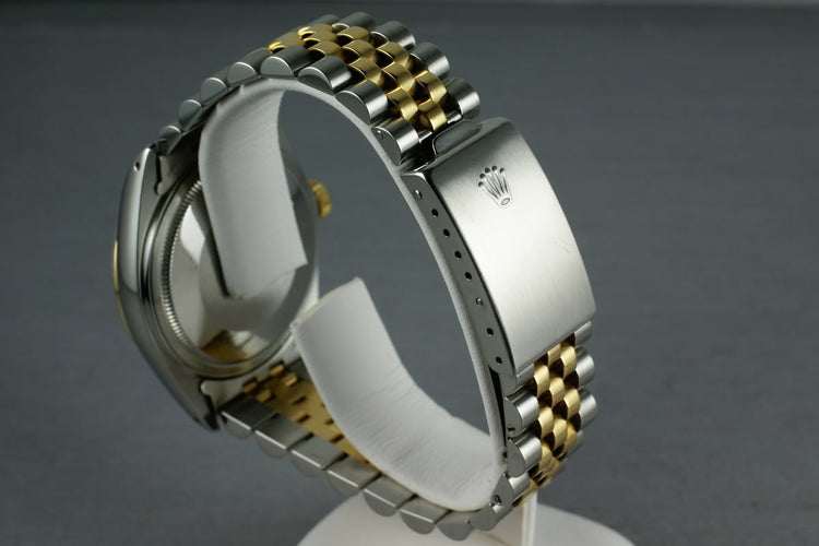 Rolex 18K and Stainless Steel Datejust 16013 quickest