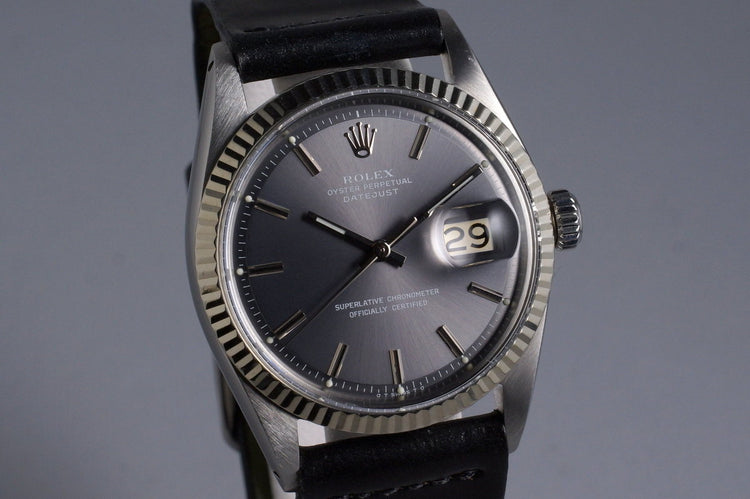 1966 Rolex DateJust 1601 with Gray Sigma Dial