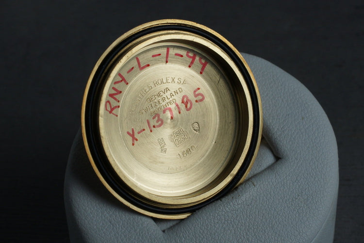 1969 Rolex 18K Submariner 1680 with Tiffany and Co Dial