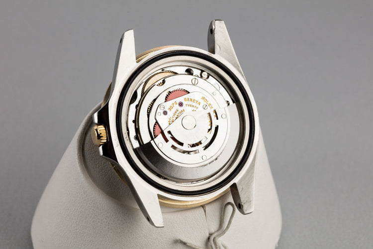 1981 Rolex Two-Tone GMT-Master 16753 Black Nipple Dial with Box and Papers