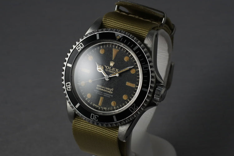 1963 Rolex Submariner 5512 PCG with 4 line gilt non chapter ring dial