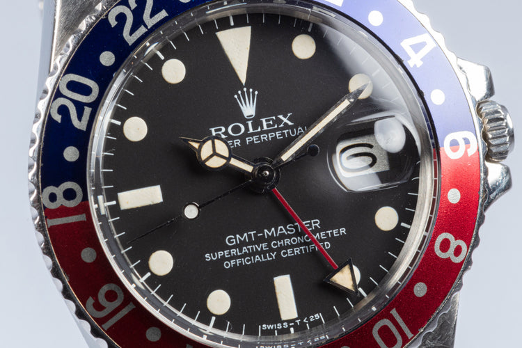 1978 Rolex GMT Master 1675 "Pepsi"