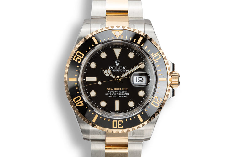 Mint 2019 Rolex Two-Tone Sea-Dweller 126603 with Box and Papers