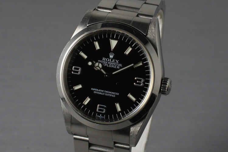 1997 Rolex Explorer 14270 with Box and Papers