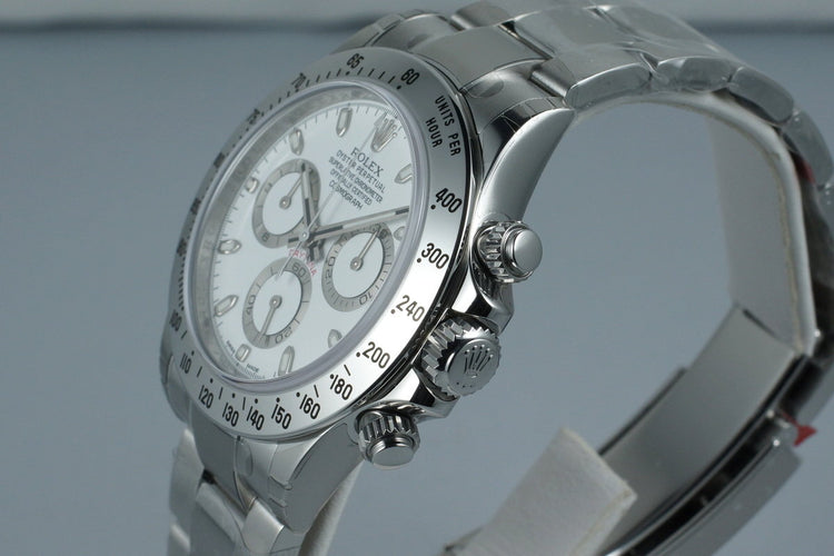 2015 Rolex Daytona 116520 with Box and Papers MINT with Stickers