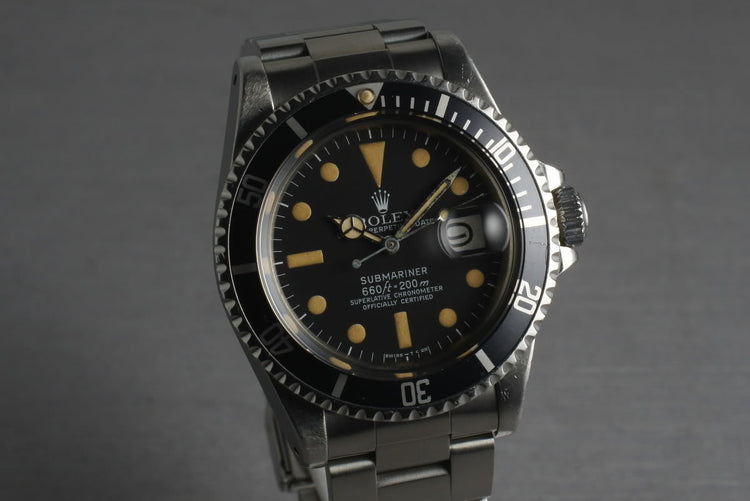 1978 Rolex Submariner 1680 with Creamy Dial