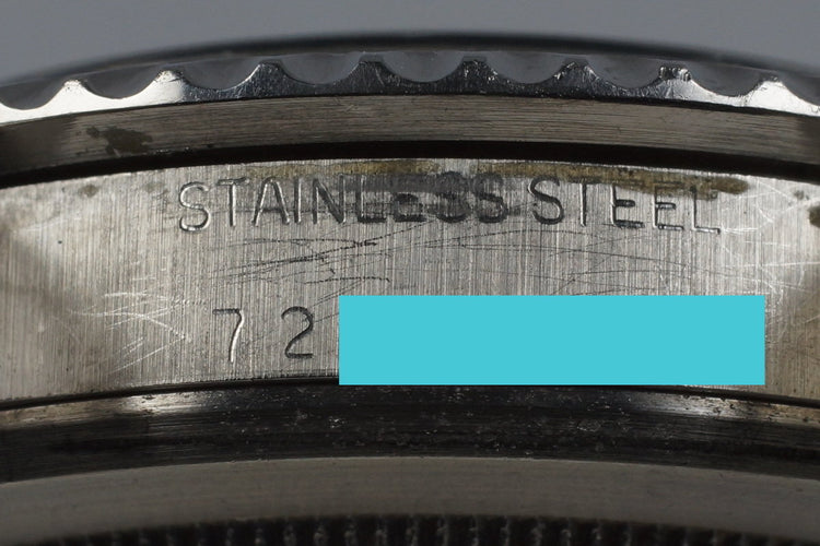 1981 Rolex Submariner 5513 Service Dial