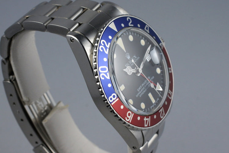 1971 Rolex GMT 1675 Service Dial