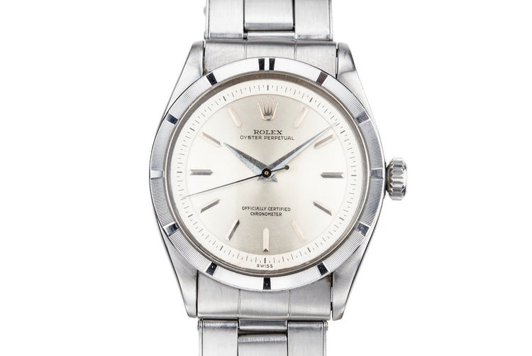 1954 Rolex Oyster Perpetual 6303 with Swiss Only Stepped Dial