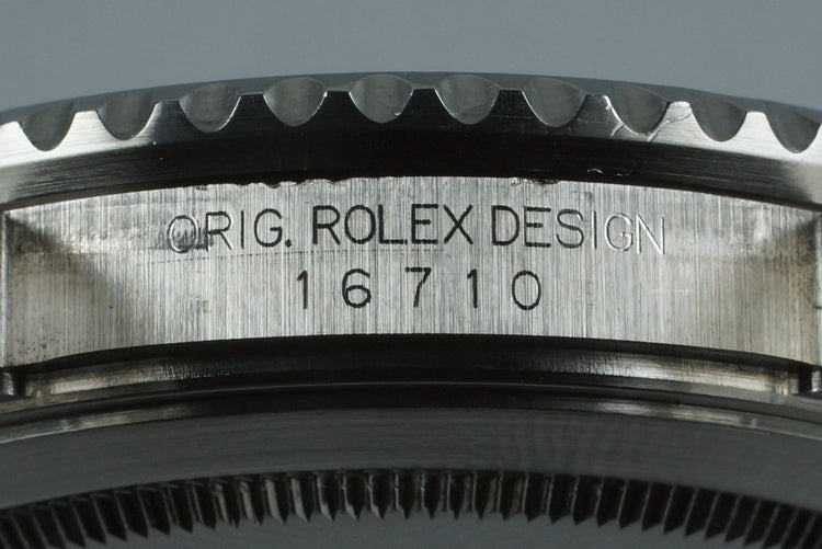 2002 Rolex GMT Master II 16710 with Box and Papers