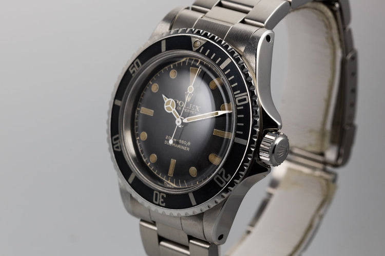1963 Rolex Submariner 5513 Gilt Dial