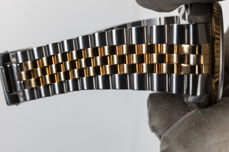 1995 Rolex Two Tone DateJust 16233 Gold Dial