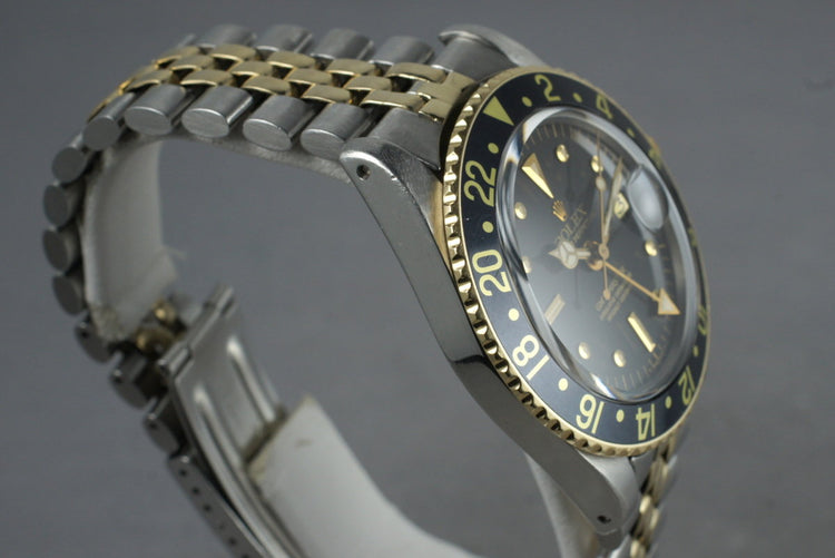 1978 Rolex Two Tone GMT 1675 with Box and Papers