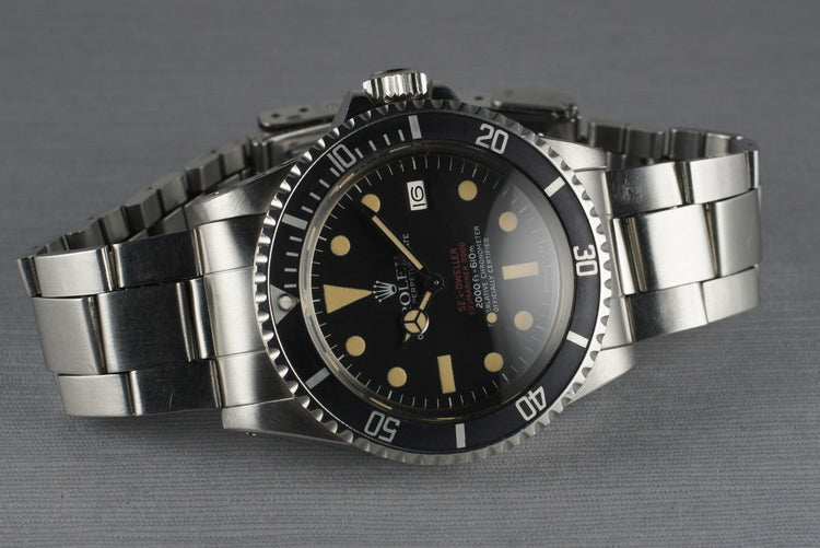 1978 Rolex Double Red Sea Dweller 1665 Mark 4