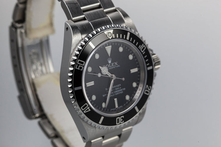 2010 Rolex Submariner 14060 with Box and Papers