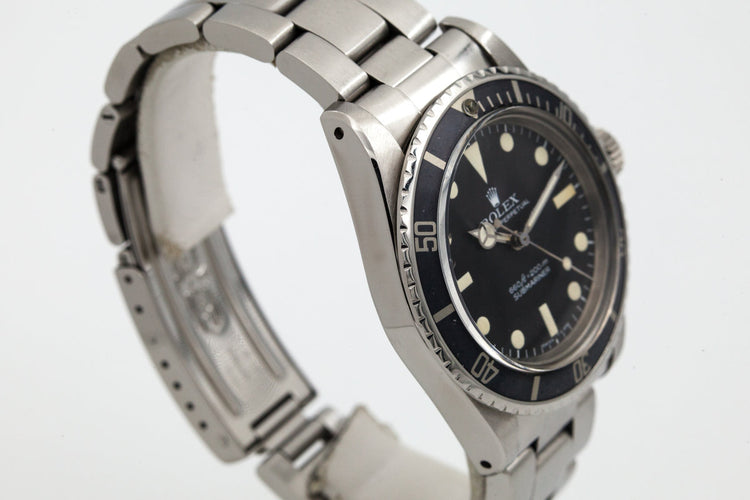 1978 Rolex Submariner 5513 Black Pre Comex Dial