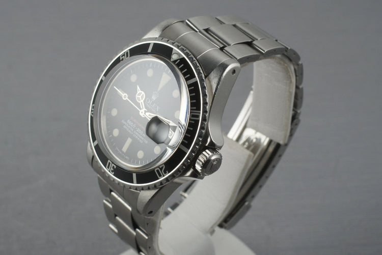 Rolex Red Submariner 1680 Mark VI