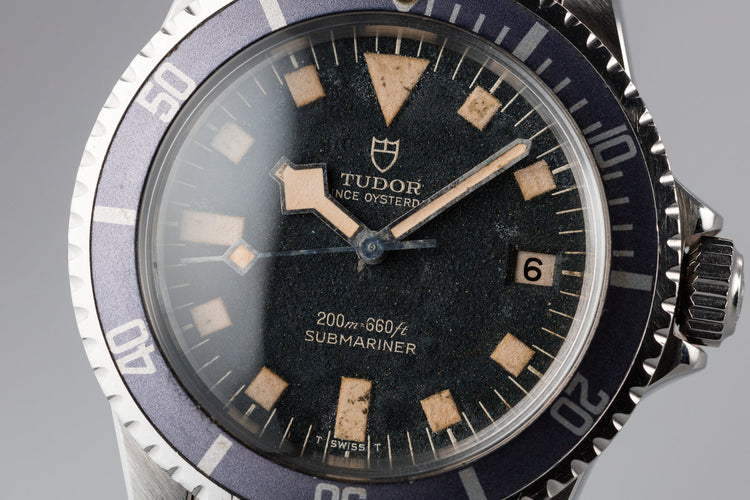 1974 Tudor Snowflake Submariner 9411/0 "Stone" Dial with Lavender Bezel Insert