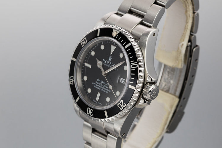 1991 Rolex Sea-Dweller 16600