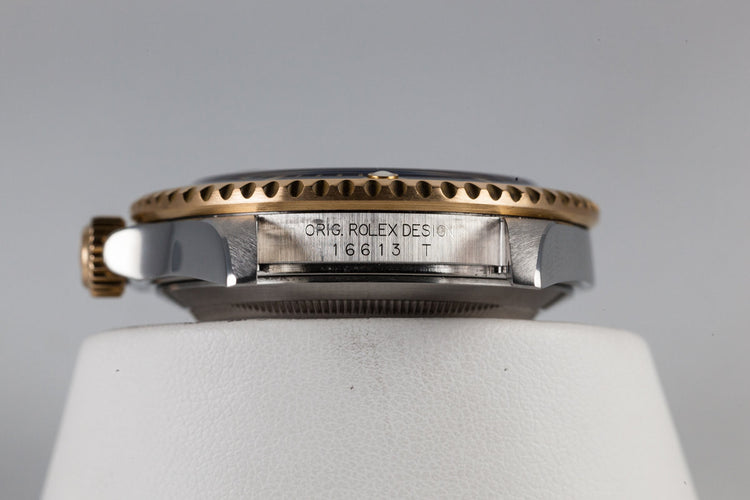 2003 Rolex 18K Two-Tone Submariner 16613 with Box and Papers