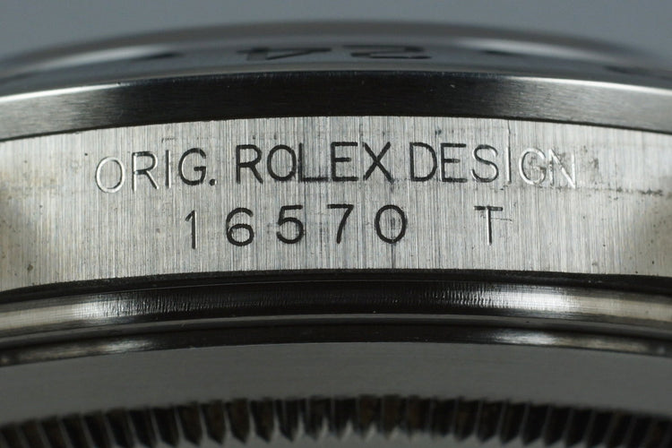 2003 Rolex Explorer II 16570 White Dial