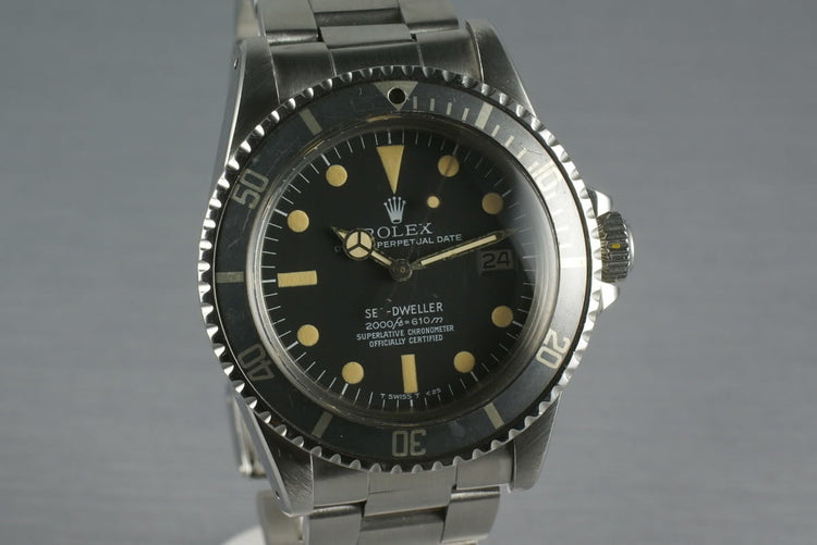 Rolex Sea Dweller 1665 Rail Dial