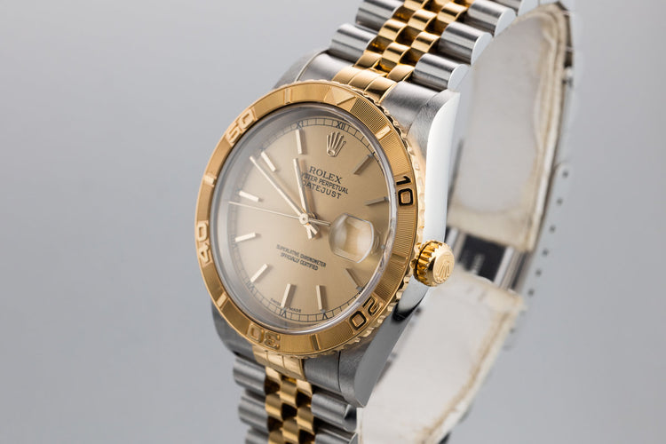 2001 Rolex Two-Tone DateJust "Thunderbird" 16263