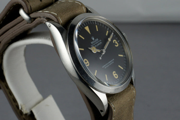 1969 Rolex Explorer 1 1016 with Yellow Lume