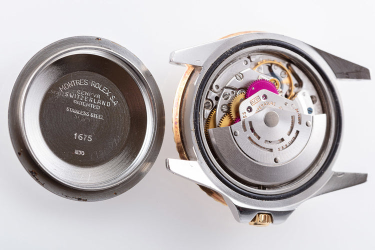 1971 Vintage Rolex GMT-Master 1675 with Brown Nipple Dial