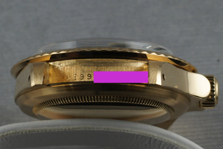 1979 Rolex 18K Submariner 1680 with Faded Blue Dial and Bezel