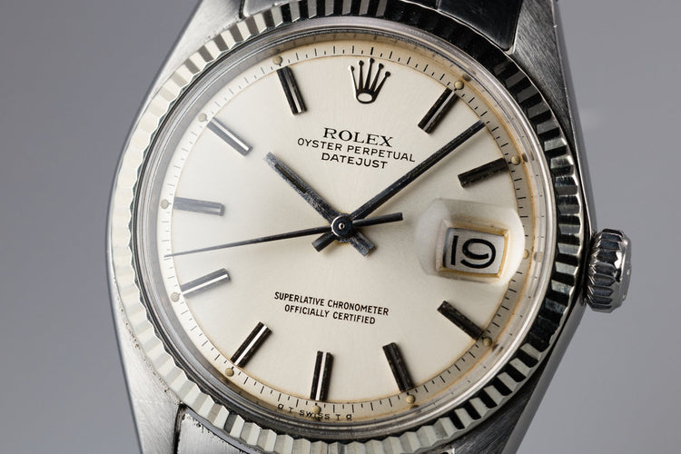 1972 Rolex DateJust 1601 with Silver Sigma Dial