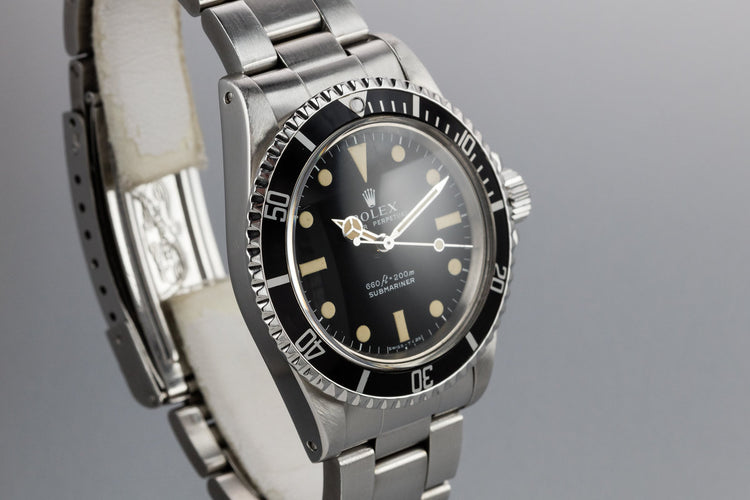 1978 Rolex Submariner 5513 Serif Dial with Box and Booklets