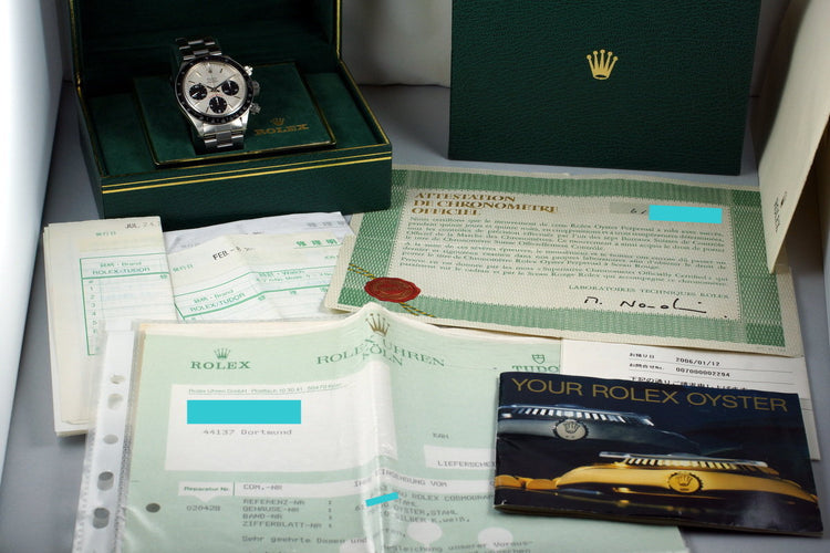 1979 Rolex Daytona 6263 Big Red Daytona Dial with Box and Papers