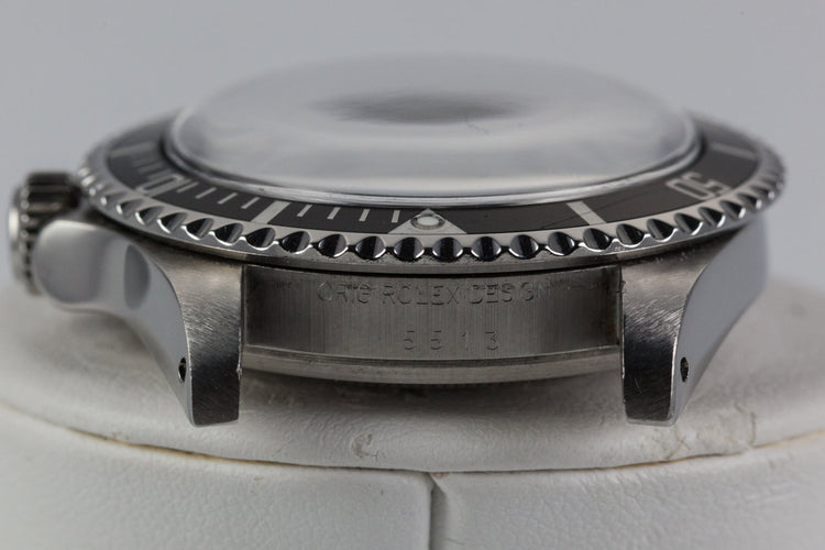 1983 Rolex Submariner 5513 Mark V Maxi with Box and Papers