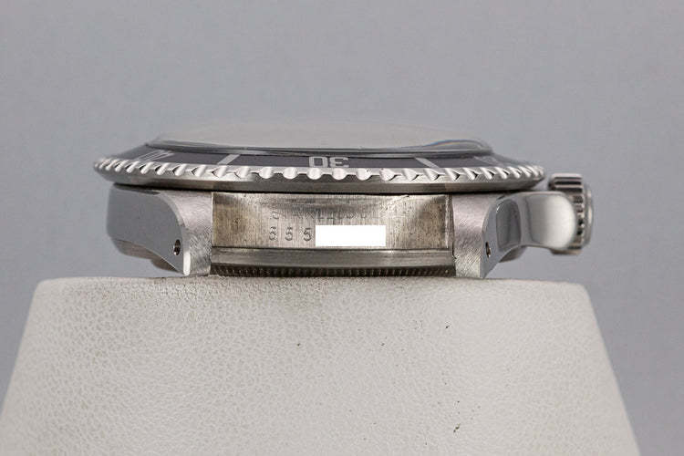 1978 Rolex Submariner 5513 Mark 1 Maxi Dial with Box and Papers