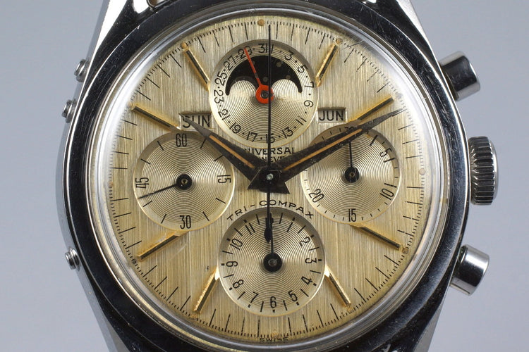 1950’s Universal Geneve Tri-Compax 222100-1 Triple Date Moonphase