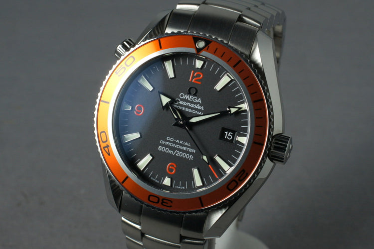 Omega Planet Ocean 2209.5 with Box and Papers