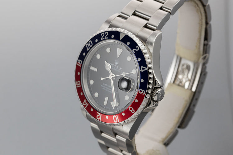2006 Rolex GMT-Master II 16710 "Pepsi" with Box and Papers