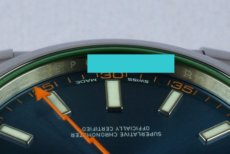 2016 Rolex Milgauss 116400GV with Box and Papers