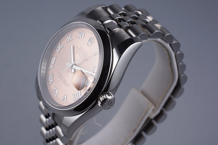 2014 Rolex Datejust 116200 with Box and Papers