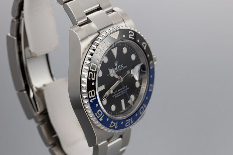 2017 Rolex GMT-Master II 116710BLNR with Box and Papers