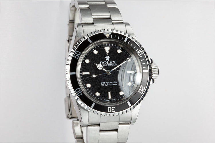 1989 Rolex Submariner 5513