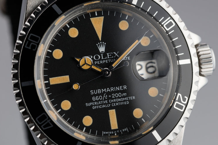 1979 Rolex Submariner 1680 with Service papers