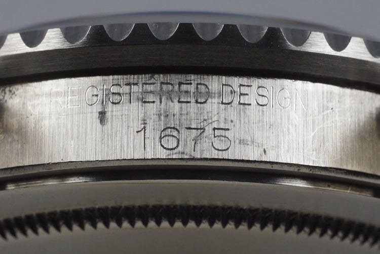 1968 Rolex GMT 1675 Mark I Dial